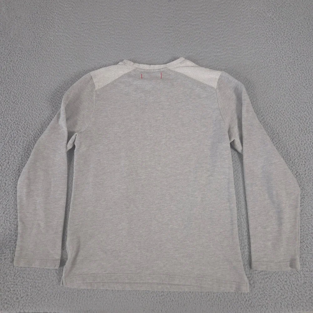 LOT OF 2 Tommy Bahama Pullover Mens M Gray Cotton Rayon Textured Knit Crewneck